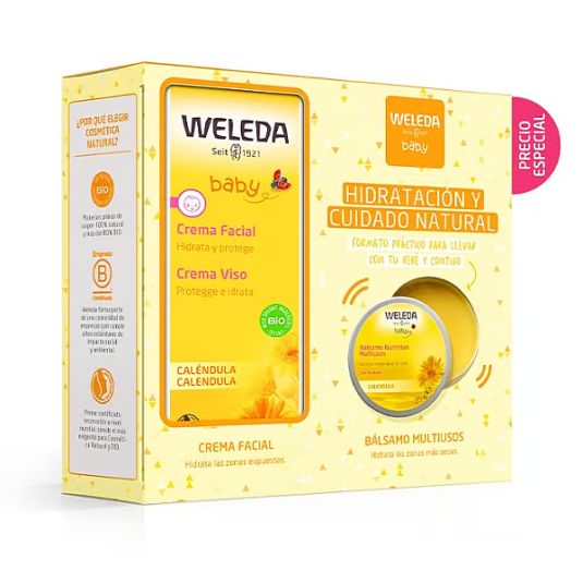  weleda bebe set hidratacion verano