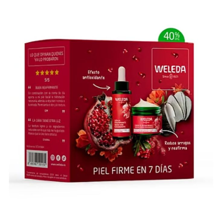 weleda granada serum 30 ml+ crema 40ml cofre weleda granada serum 30 ml+ crema 40ml cofre