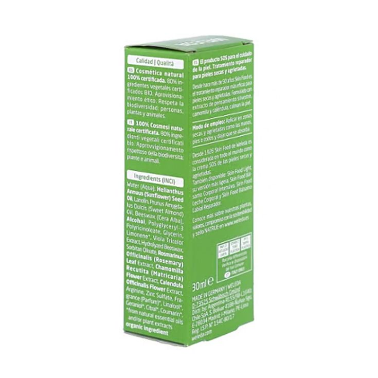 weleda skin food 30ml + aceite bifásico 30ml