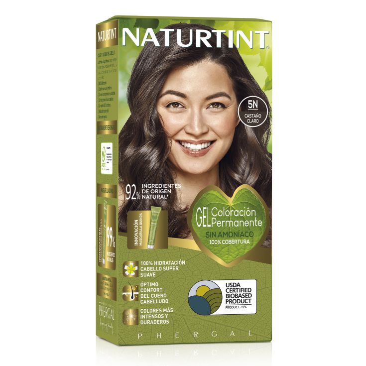 naturtint tinte permamente 5n castaño claro