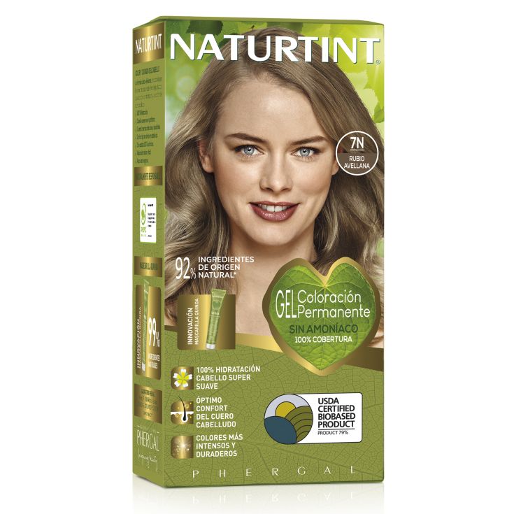 naturtint tinte permamente 7n rubio avellana