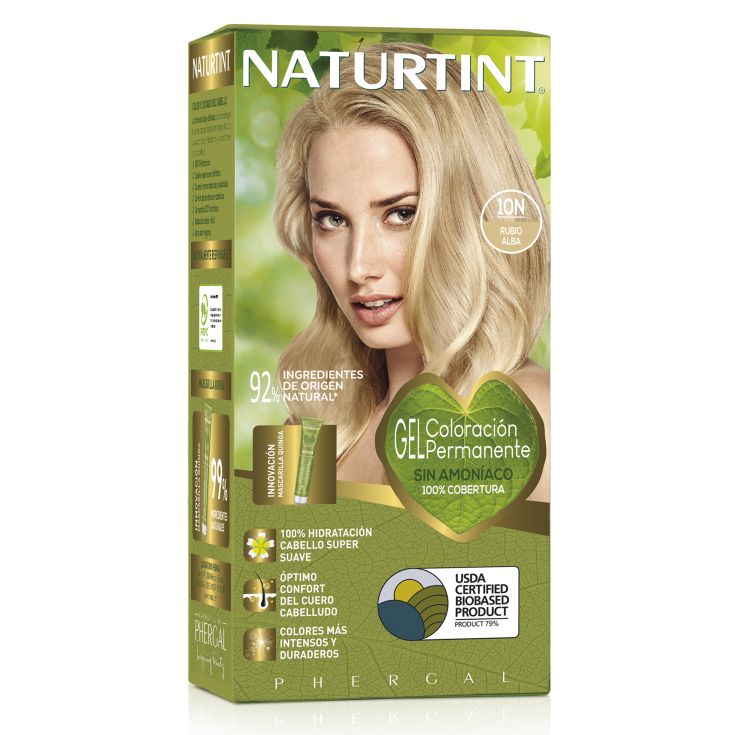 naturtint tinte permamente 10n rubio alba