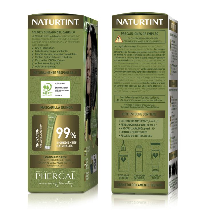 naturtint tinte permamente 5g castaño claro dorado