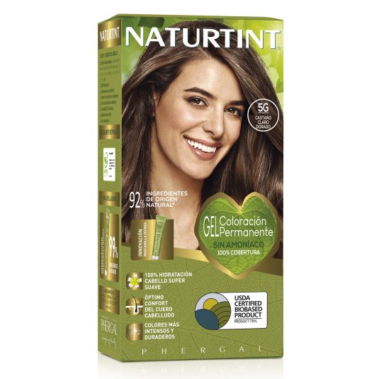 naturtint tinte permamente 5g castaño claro dorado