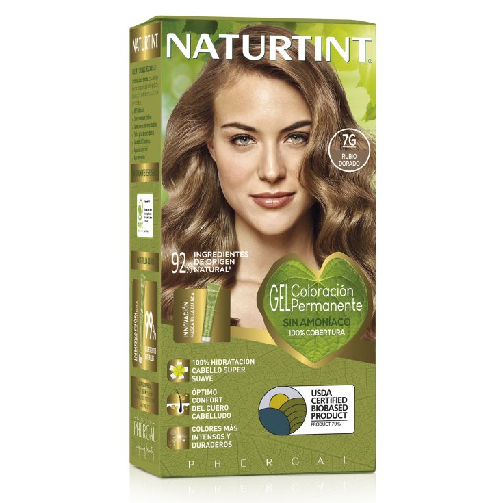 naturtint tinte permamente 7g rubio dorado 