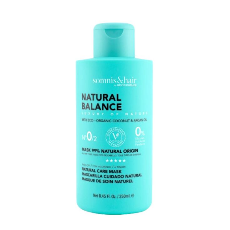 somnis & hair mascarilla cuidado natural 250ml somnis & hair mascarilla cuidado natural 250ml