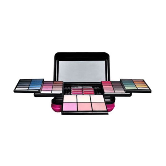 mya estuche de maquillaje metalico rosa de mano 54 colores mya estuche de maquillaje metalico rosa de mano 54 colores
