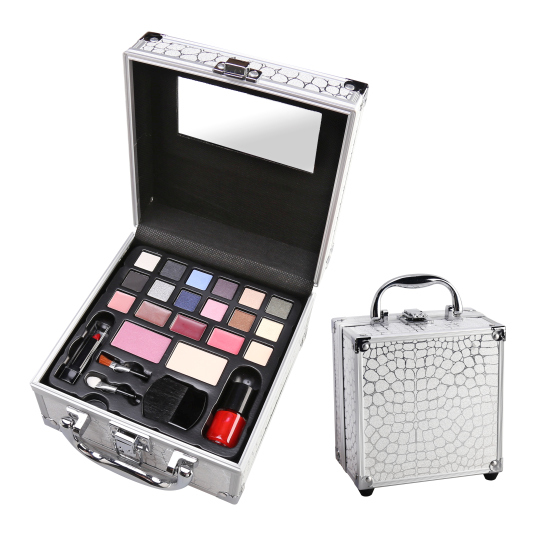 mya travel kit crocodile maletin maquillaje 15,5x15,5x9,5cm mya travel kit crocodile maletin maquillaje 15,5x15,5x9,5cm