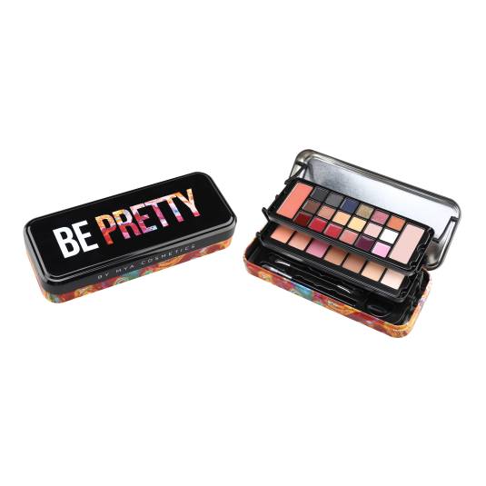 mya be pretty estuche maquillaje formato viaje lata metalica 31 piezas mya be pretty estuche maquillaje formato viaje lata metalica 31 piezas