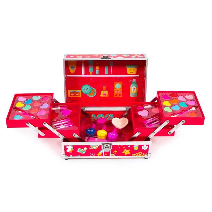mya girls four wings maletin metalico maquillaje infantil mya girls four wings maletin metalico maquillaje infantil