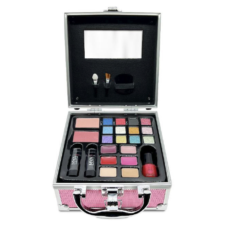 hot pink matetin metalico de maquillaje hot pink matetin metalico de maquillaje