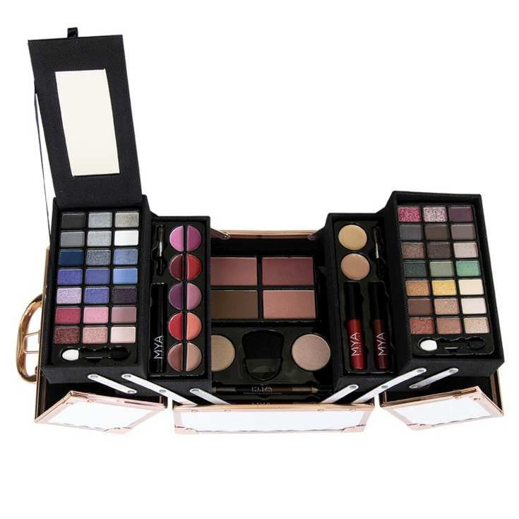 mya travel golden rose maletin de maquillaje mega mya travel golden rose maletin de maquillaje mega