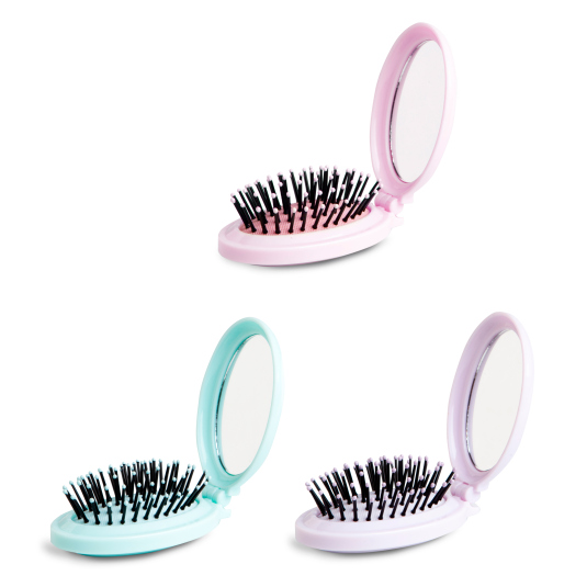 idci mini cepillo plegable con espejo integrado