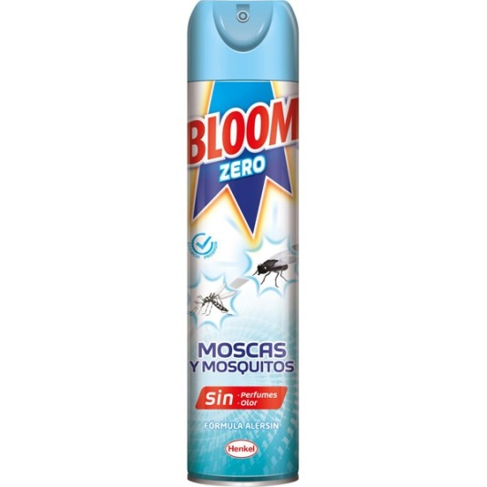 bloom max sensitive insecticida volador moscas y mosquitos sin olor 400ml