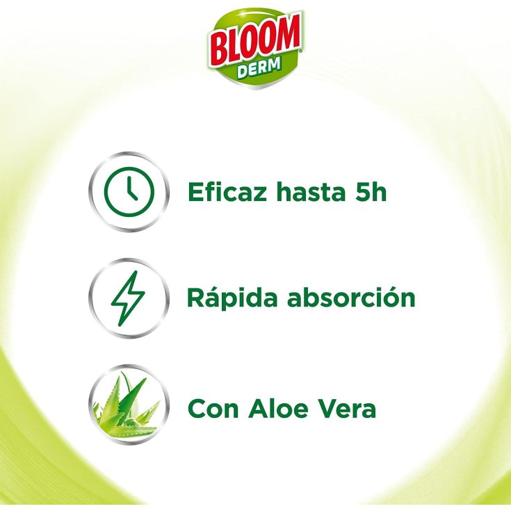 bloom derm locion repelente aloe vera 100ml