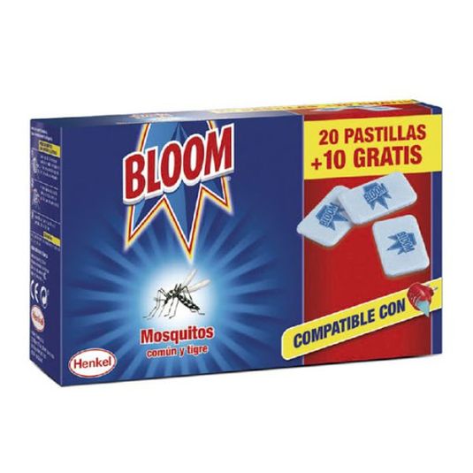 bloom recambio pastillas 20 + 10ud