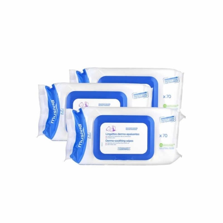 mustela pack toallitas limpiadoras 3x70 210 unidades mustela pack toallitas limpiadoras 3x70 210 unidades