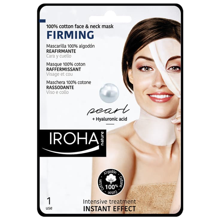 iroha mascarilla para cara y cuello perla iroha mascarilla para cara y cuello perla