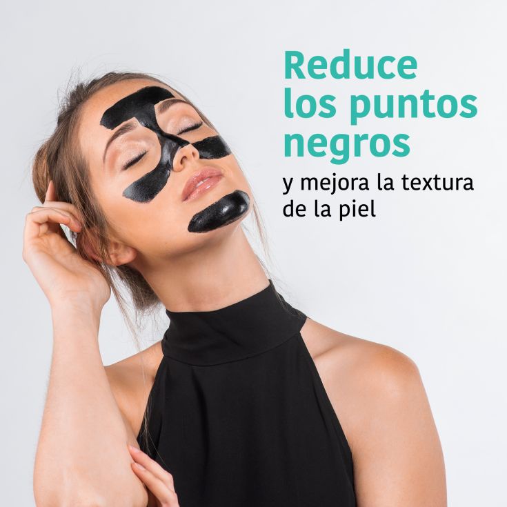 iroha mascarilla facial peel-off detox - carbon