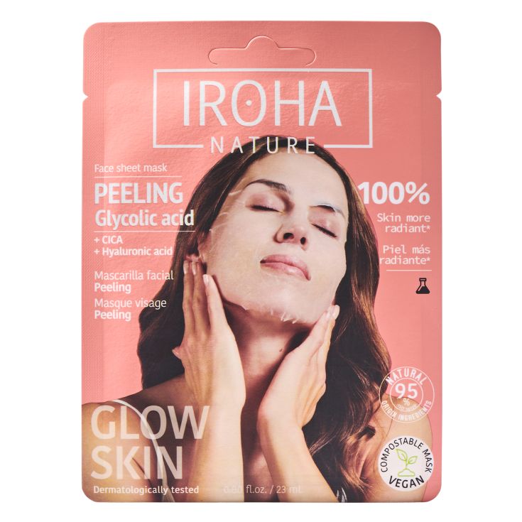 iroha nature perfect skin peeling mascarilla facial 1 ud iroha nature perfect skin peeling mascarilla facial 1 ud