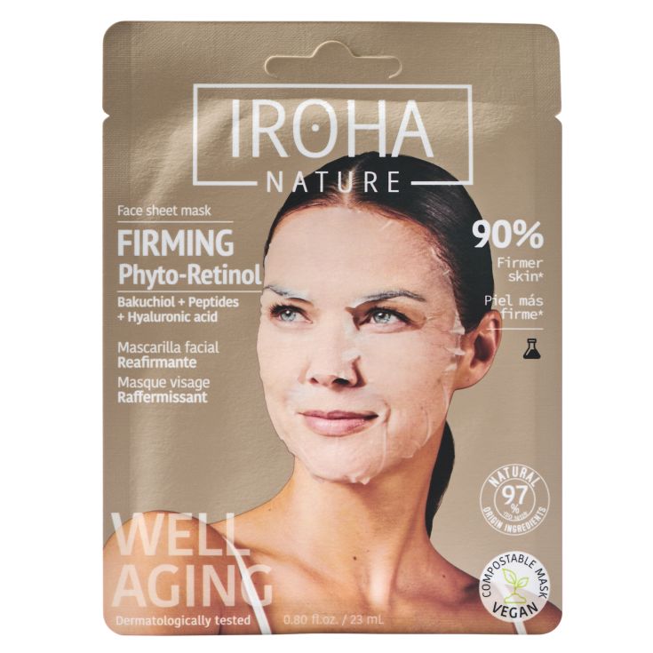 iroha nature firming anti-age mascarilla bakuchiol 1 ud iroha nature firming anti-age mascarilla bakuchiol 1 ud