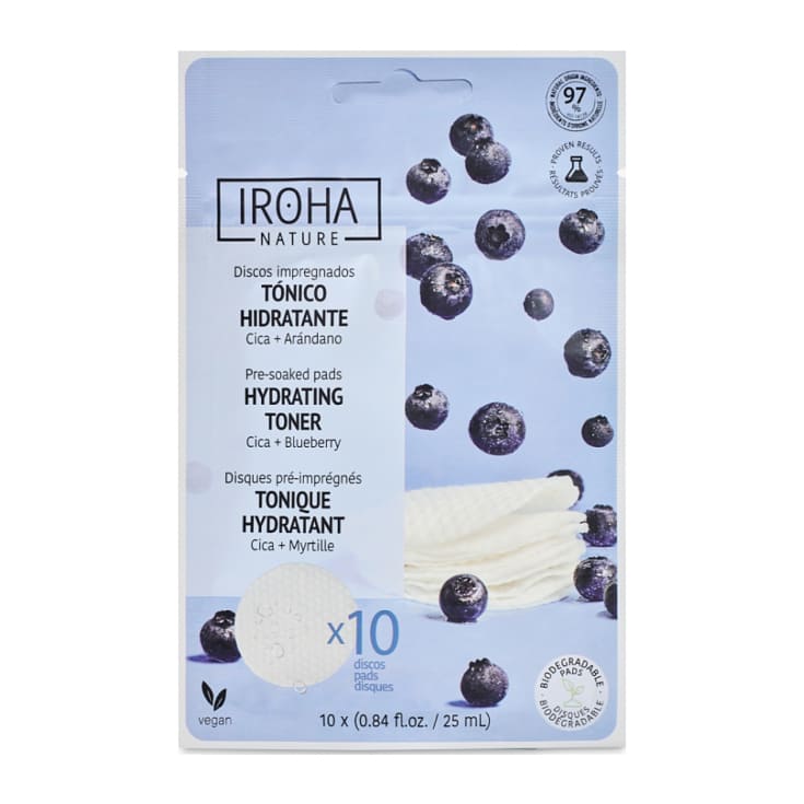 iroha discos tonificantes e hidratantes 10 unidades iroha discos tonificantes e hidratantes 10 unidades