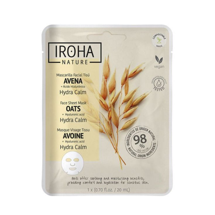 iroha nature mascarilla aguacate calm avena