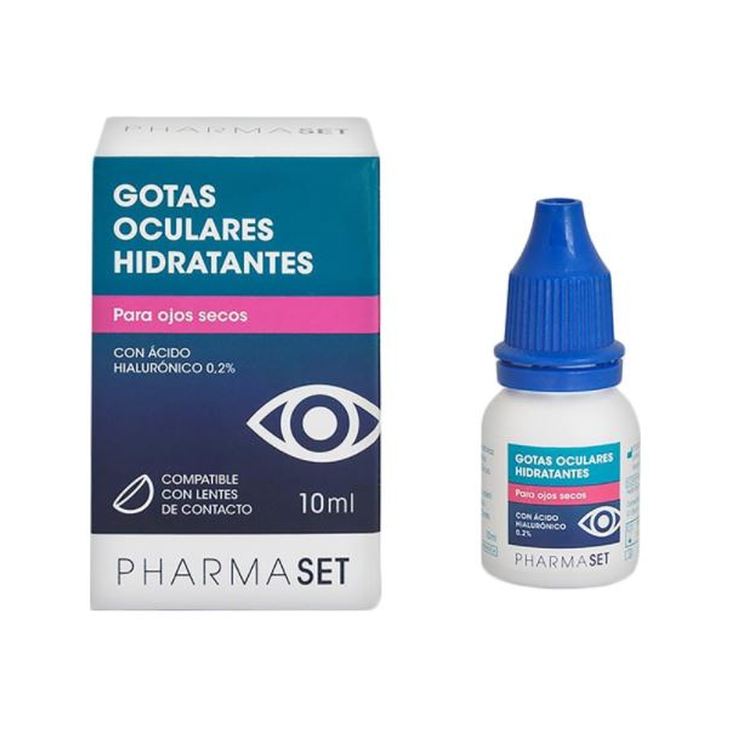 pharmaset gotas oculares hidratantes ojos secos 10ml