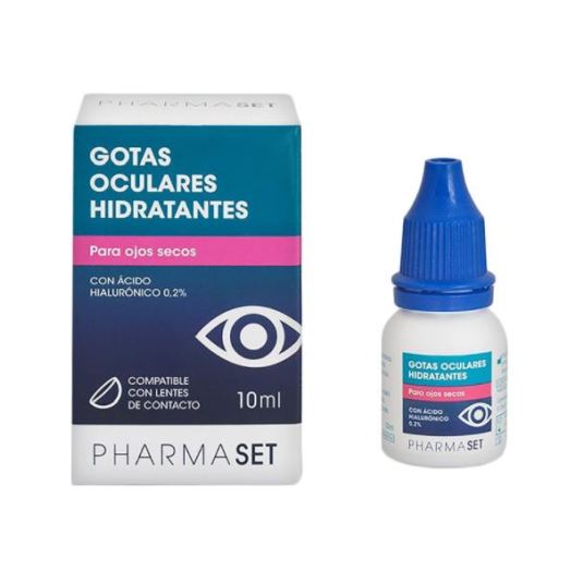 pharmaset gotas oculares hidratantes ojos secos 10ml