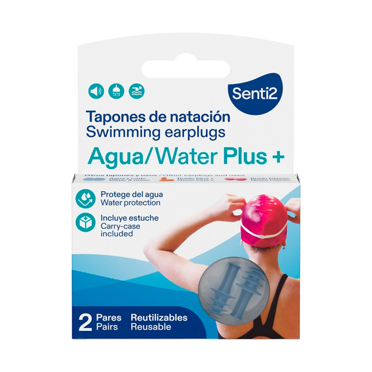 senti2 tapones para natacion 4 unidades senti2 tapones para natacion 4 unidades