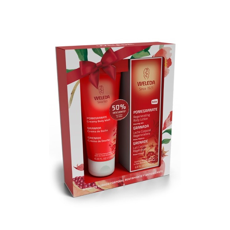 weleda set regalo ritual corporal reafirmante y antioxidante de granada weleda set regalo ritual corporal reafirmante y antioxidante de granada