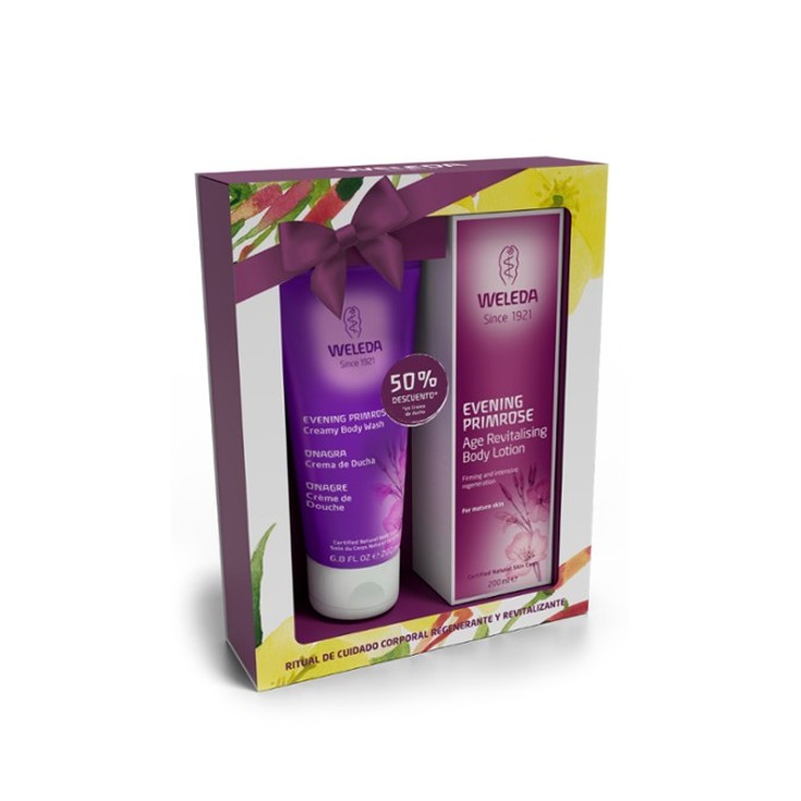 weleda set regalo ritual corporal regenerante y revitalizante de onagra weleda set regalo ritual corporal regenerante y revitalizante de onagra
