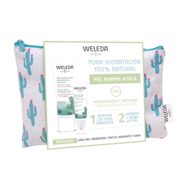 neceser weleda 24h hydracream 30ml + hydragel ojos 10ml piel seca neceser weleda 24h hydracream 30ml + hydragel ojos 10ml piel seca