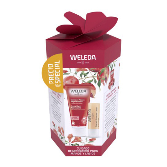 weleda pack cuidado regenerador de manos y labios