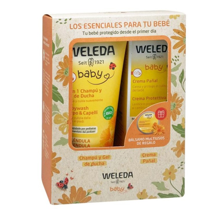 weleda set imprescindibles bebe 3 piezas weleda set imprescindibles bebe 3 piezas
