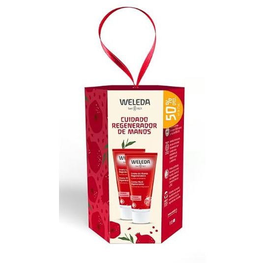 weleda crema de manos granada 50ml 2 unidad 50%