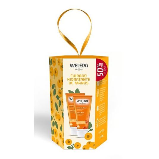 weleda crema de manos espino 2 unidad 50%