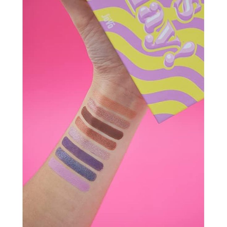 jovo let's play paletas sombras de ojos con pegatinas 
