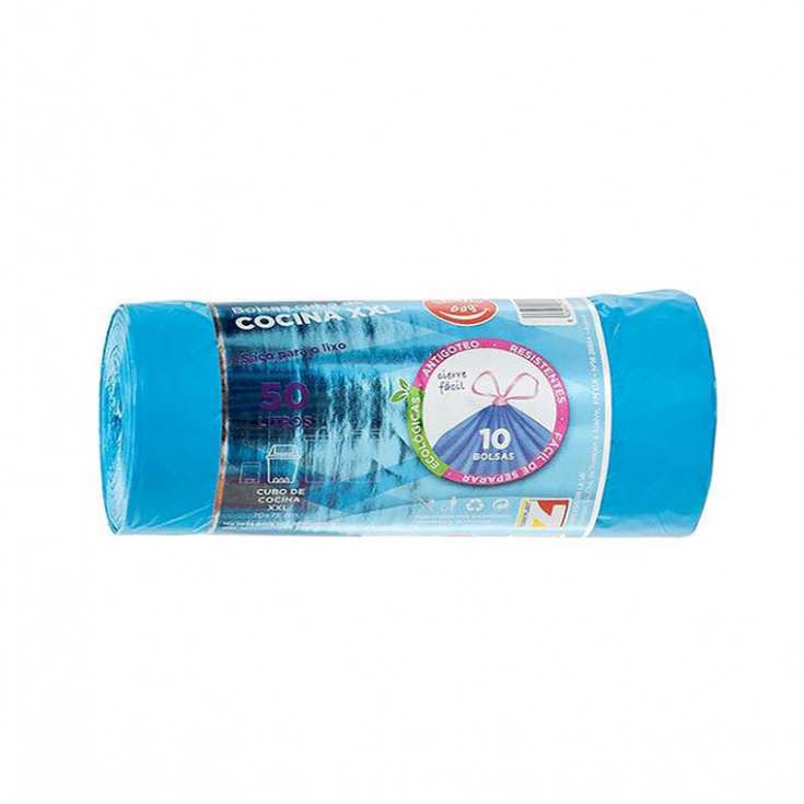 rollo basura smile bag azul 70x75 10 usos rollo basura smile bag azul 70x75 10 usos