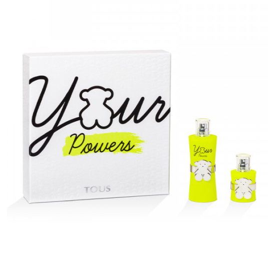 tous your powers eau de toilette 90ml cofre 3 piezas
