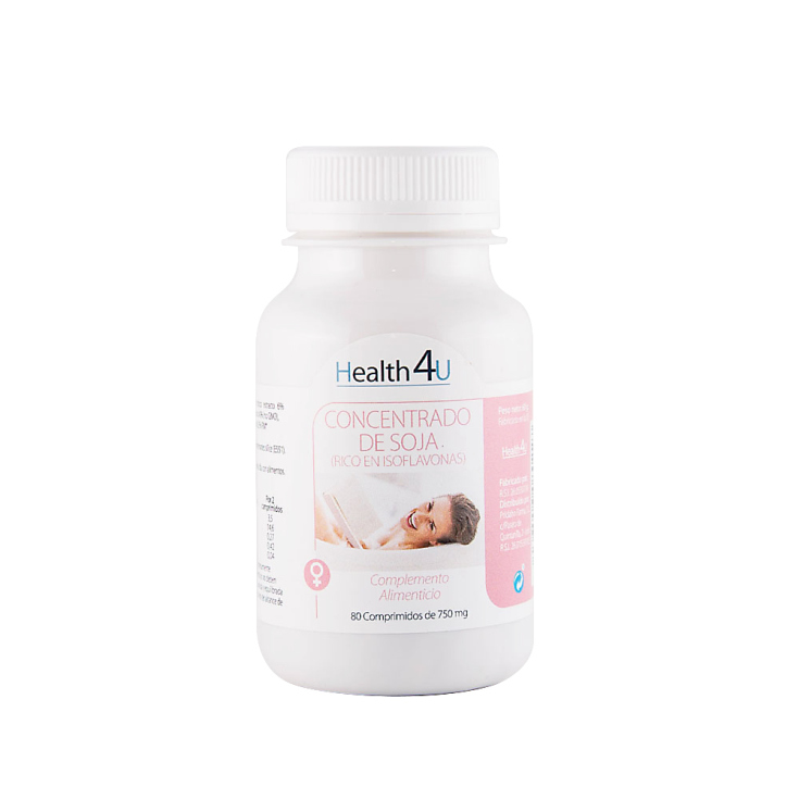 h4u isoflavonas de soja 750g 80 comprimidos h4u isoflavonas de soja 750g 80 comprimidos