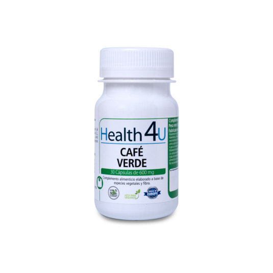 h4u cafe verde 30 capsulas de 495 mg