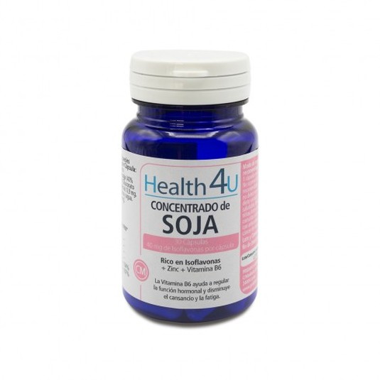 h4u concentrado de soja 30 capsulas 545 mg