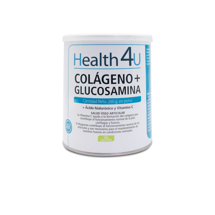 h4u colageno + glucosamina en polvo 200g