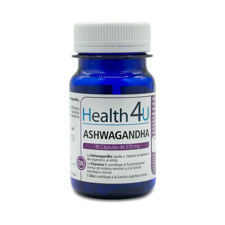 h4u ashwagandha 30 capsulas de 570mg