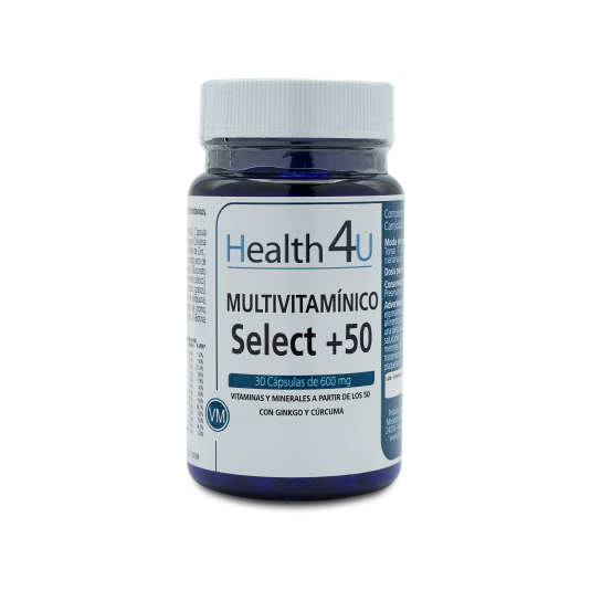 h4u multivitaminico select +50 30 capsulas