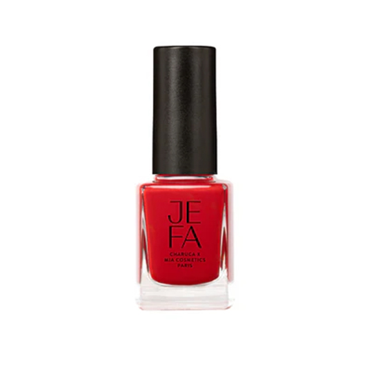 mia laca uñas jefa rojo