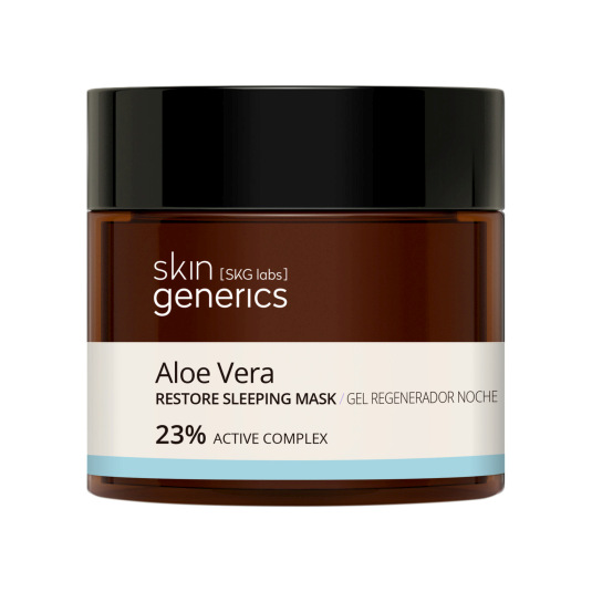 skin generics gel regenerador noche con aloe vera 50ml