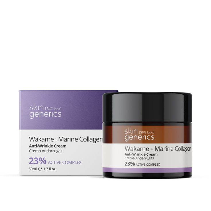 skin generics crema noche antiedad wakame 23% activo 50ml