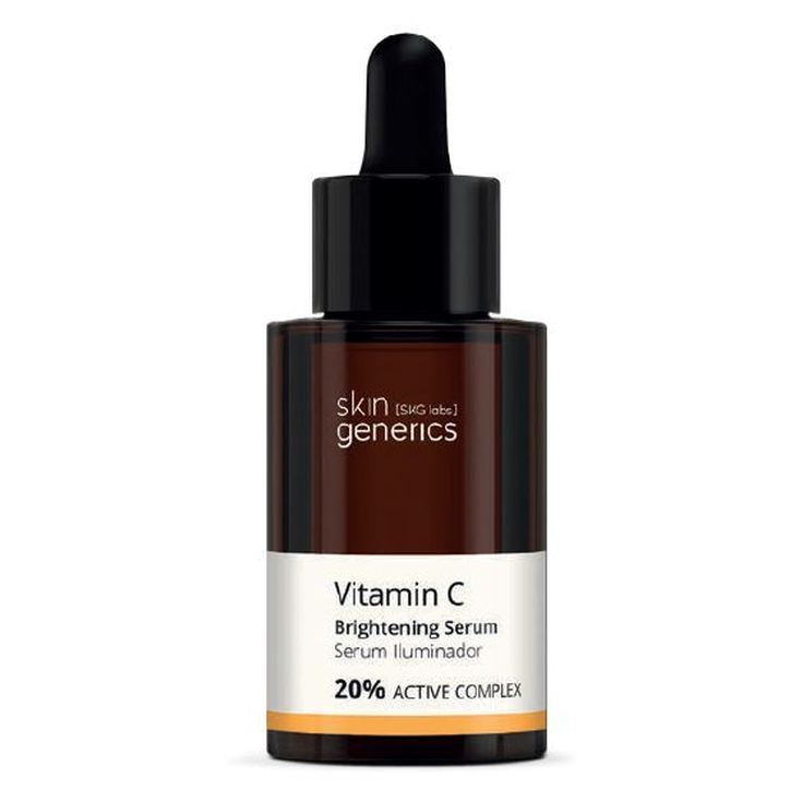 skin generics vitamina c serum iluminador 20% complejo activo 30ml